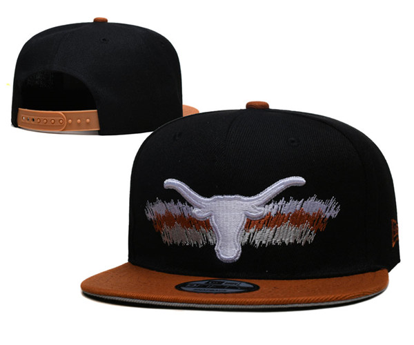 Texas Longhorns Stitched Snapback Hats 004